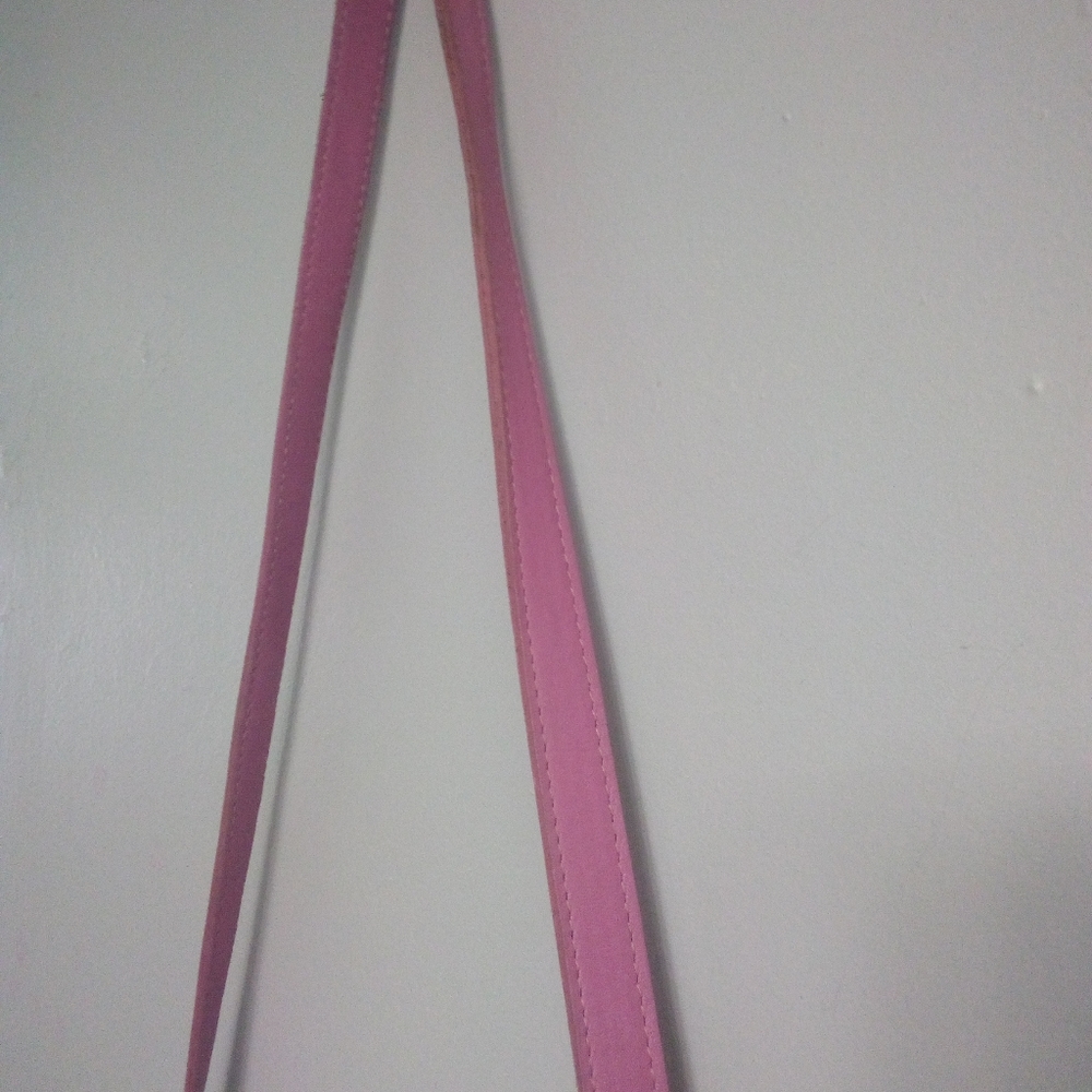 Coach RARE vintage legacy crossbody leather satchel bag pink VGC Y2K - Picture 5 of 10